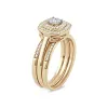 De Couer IGI Certified 2/5ct TDW Diamond Cluster Halo Ring sold by Zulily