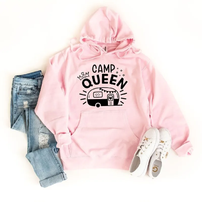 Camp Queen Trailer Graphic Hoodie sold by Zulily