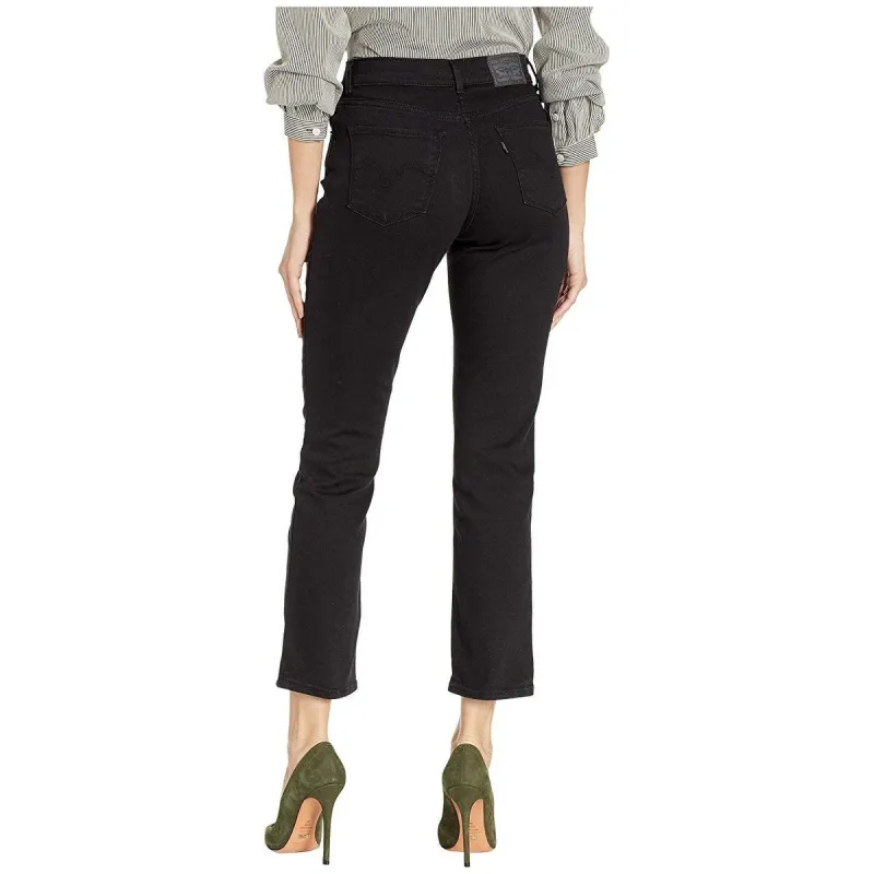 Levi's Women's Classic Straight Leg Jeans Black Size 31x28 sold by Zulily