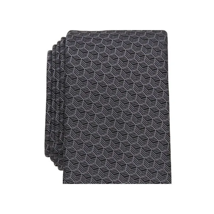 Alfani Men's Geo Print Tie Gray Size Regular sold by Zulily product image thumbnail 2