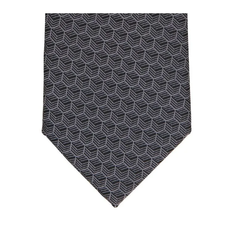 Alfani Men's Geo Print Tie Gray Size Regular sold by Zulily product image thumbnail 3