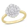 Miadora 1ct DEW Created Moissanite Engagement Ring in 10k Yellow Gold sold by Zulily