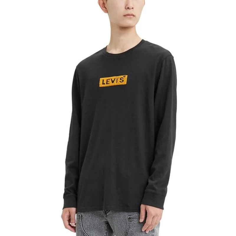 Levi's Men's Logo Graphic Casual Shirt Black Size XX-Large sold by Zulily