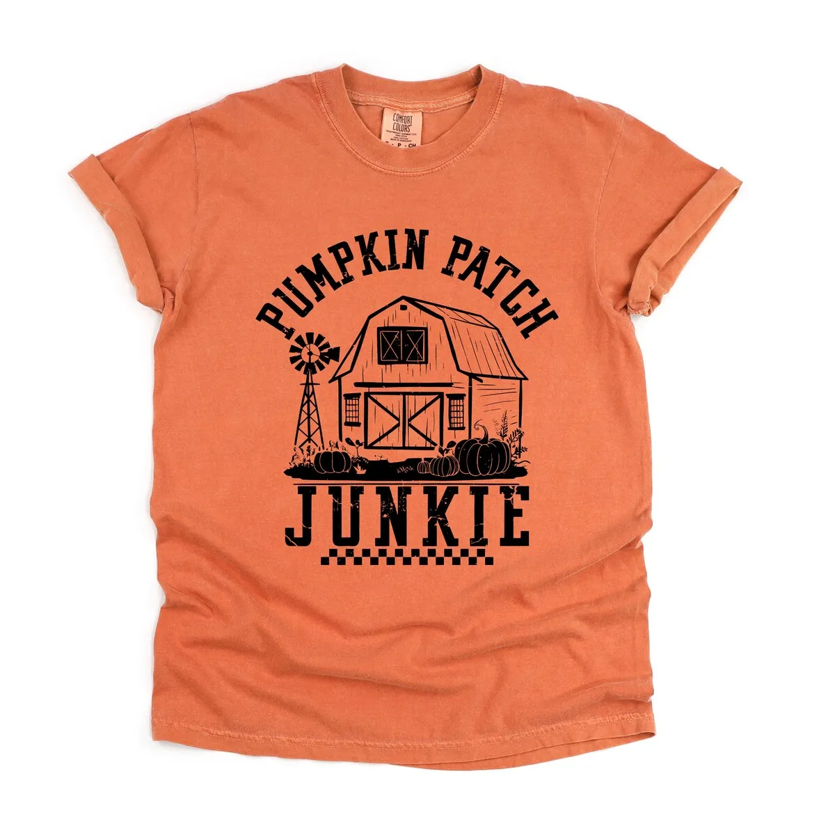 Pumpkin Patch Junkie Barn Garment Dyed Tee sold by Zulily product image thumbnail 2