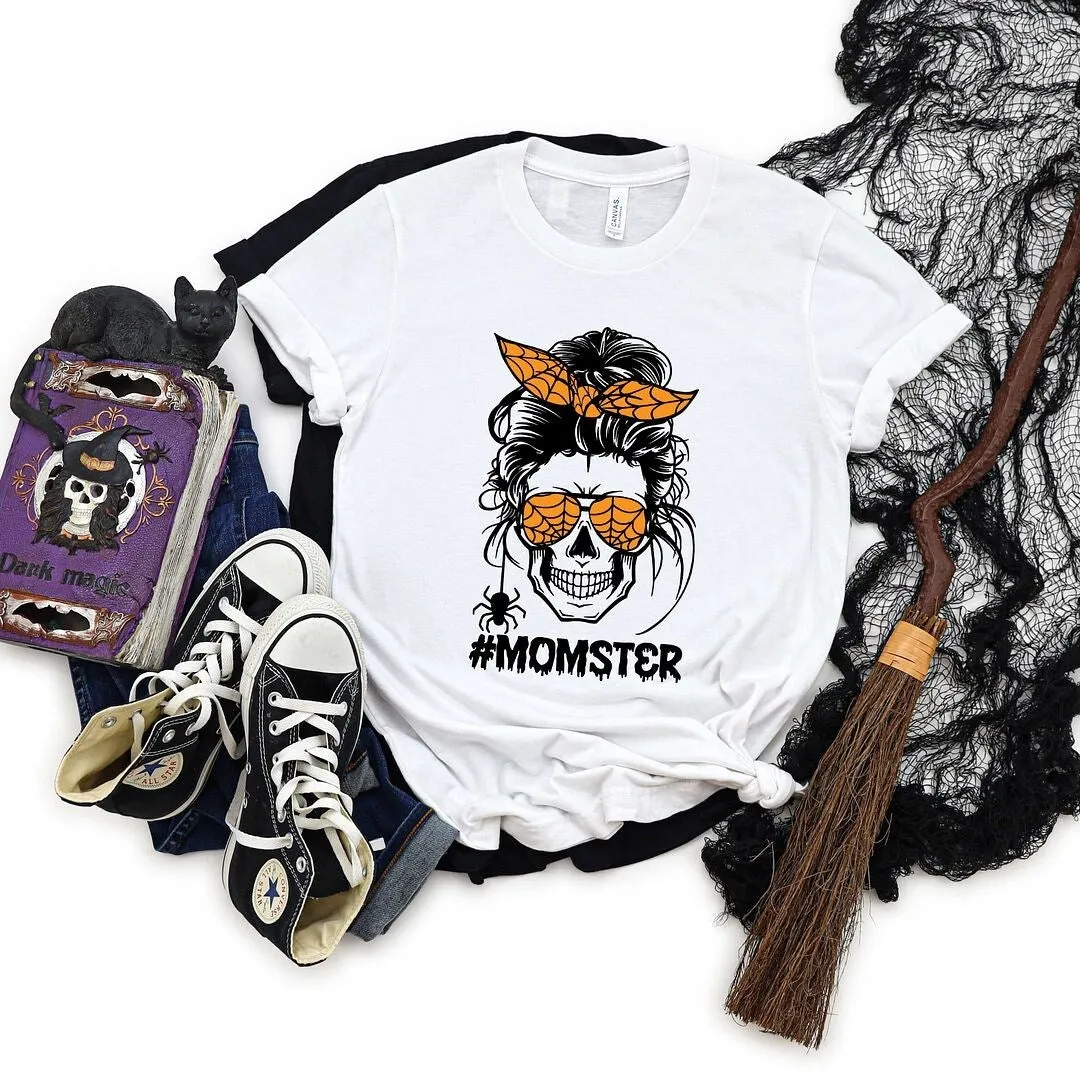 Momster Skull Short Sleeve Tee sold by Zulily