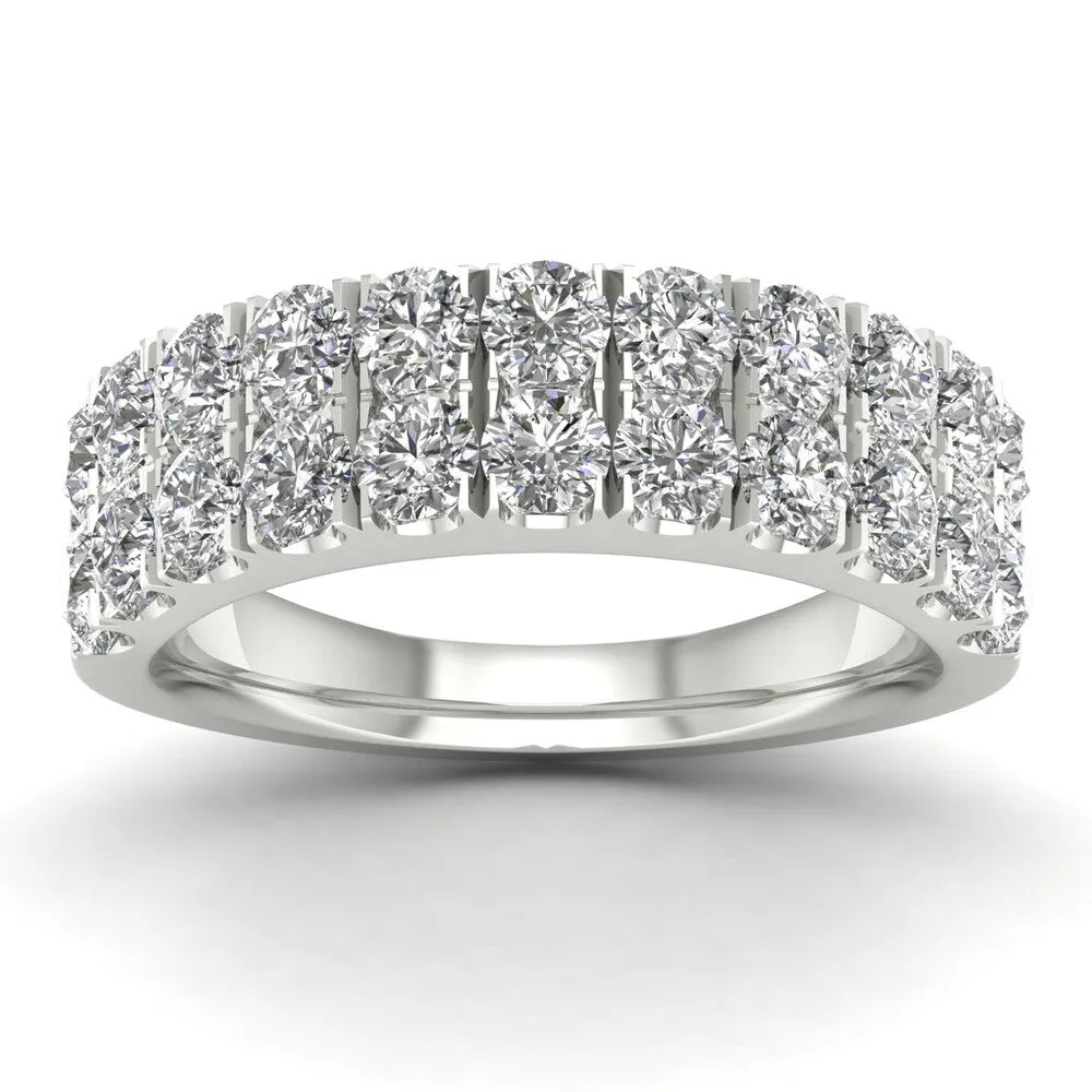 De Couer 1 1/2ct TDW Diamond Wedding Band sold by Zulily