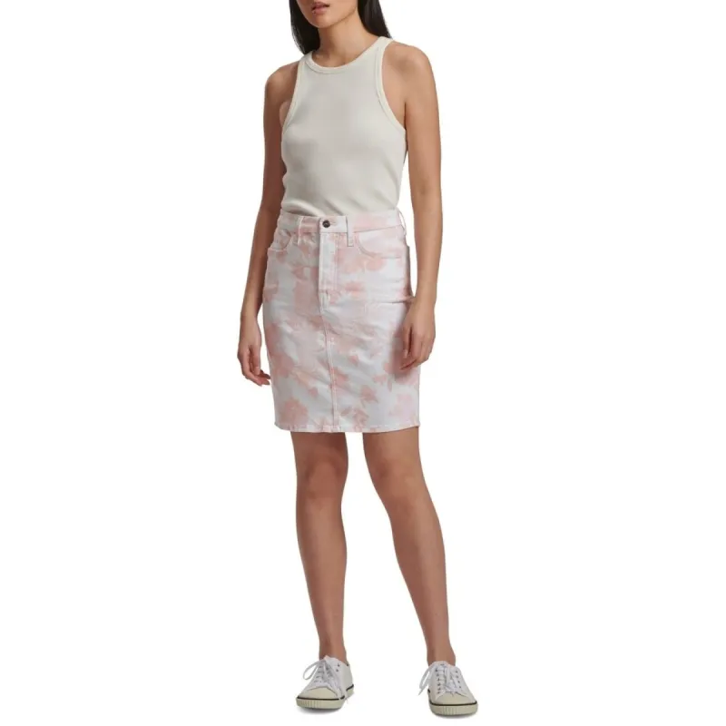 JEN7 Women's Pencil Skirt Pink Size 4 sold by Zulily