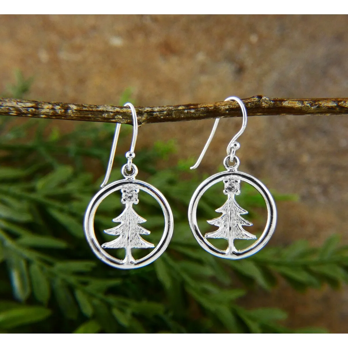 Vera & Co. Sterling Silver Horsebit Earring sold by Zulily