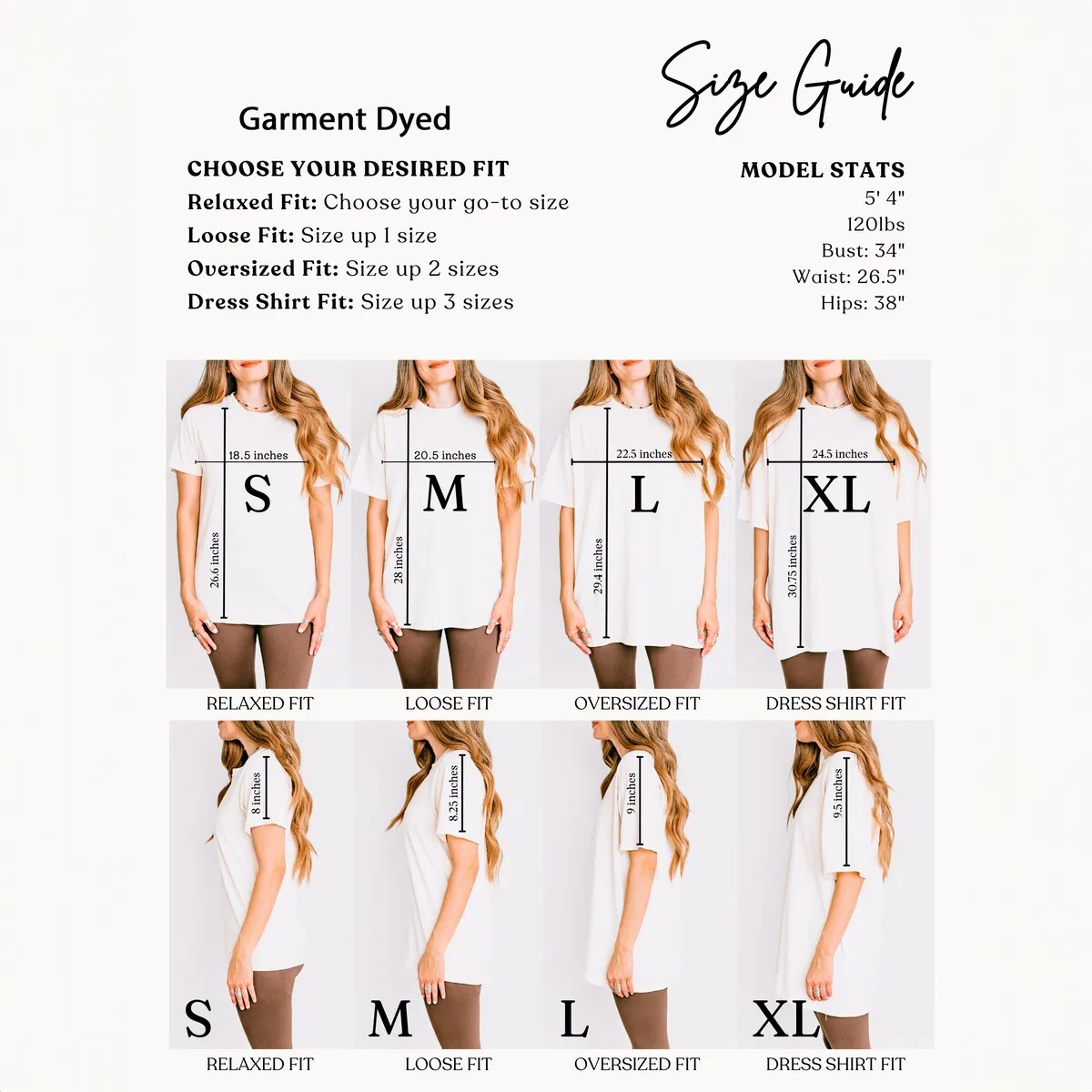 Coquette Fall Leaf Chart Garment Dyed Tee sold by Zulily product image thumbnail 4