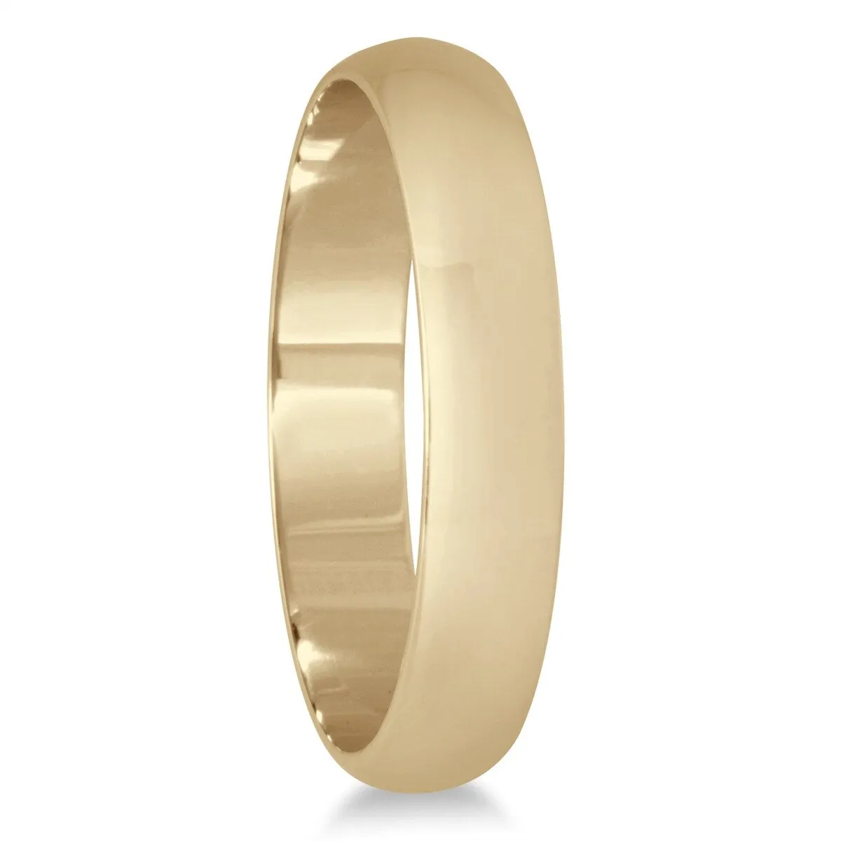 Marquee Jewels 10k Yellow Gold 3-millimeter Domed Wedding Band sold by Zulily product image thumbnail 2