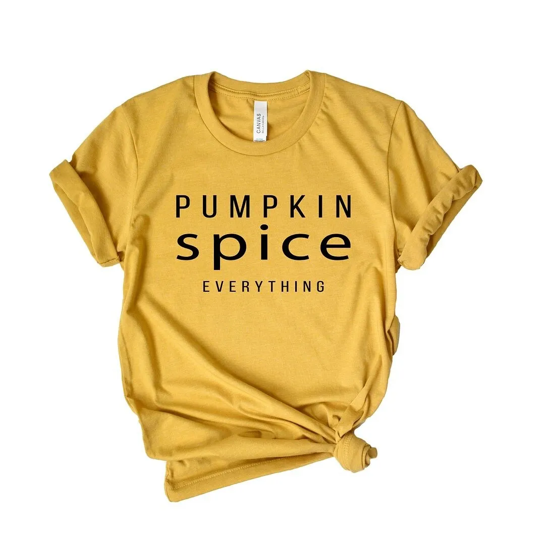 Pumpkin Spice Everything Short Sleeve Tee sold by Zulily product image thumbnail 2