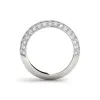 De Couer 14k White Gold 1ct TDW Diamond Wedding Band - White H-I sold by Zulily