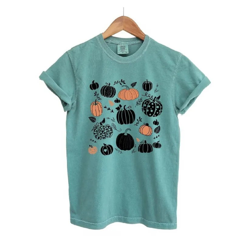 Halloween Pumpkins Garment Dyed Tee sold by Zulily
