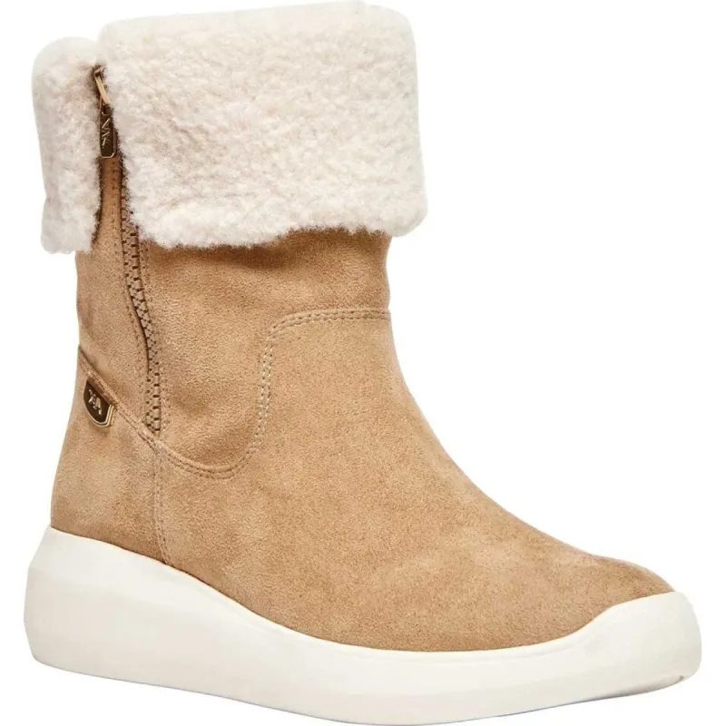 Women's Anne Klein Frizby Ankle Bootie Brown Size 5 M sold by Zulily