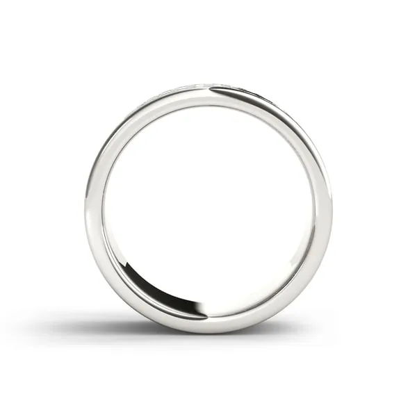 De Couer 14k White Gold 1/2ct TDW Diamond Men's Wedding Band sold by Zulily product image thumbnail 3