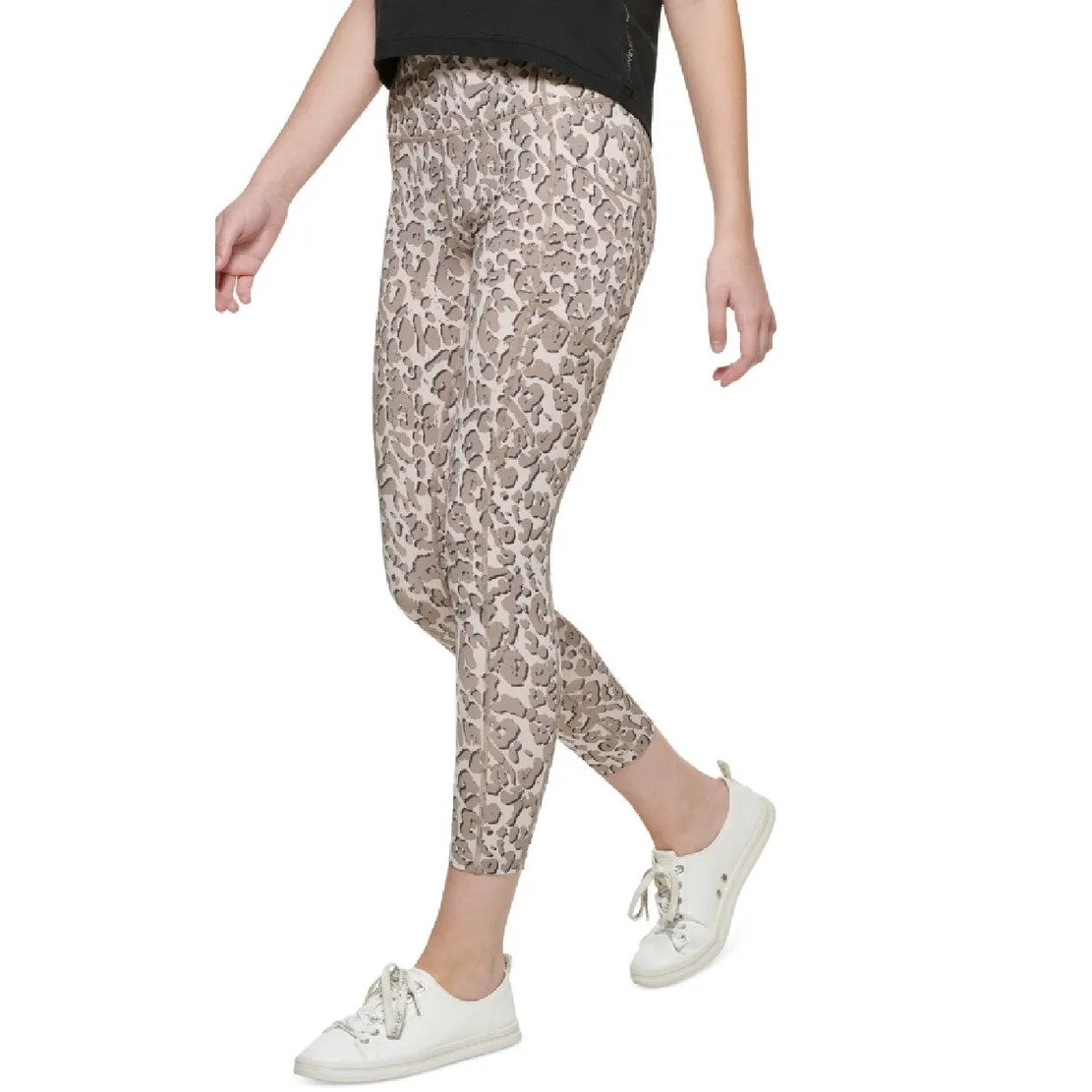 Calvin Klein Women's Printed High Rise 7/8 Leggings Brown sold by Zulily product image thumbnail 2