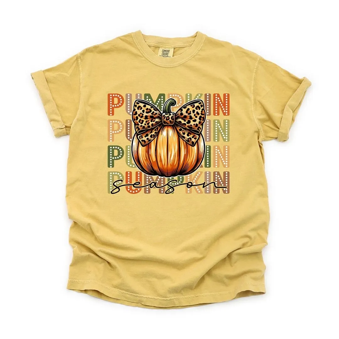 Coquette Pumpkin Season Garment Dyed Tee sold by Zulily product image thumbnail 2
