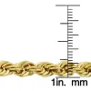 14k Yellow Gold-filled Men's 6 mm Rope Chain Necklace (16 - 36 inches) sold by Zulily