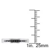 Miadora Sterling Silver 1/4ct TDW Men's Channel-set Black Diamond Wedding Band sold by Zulily