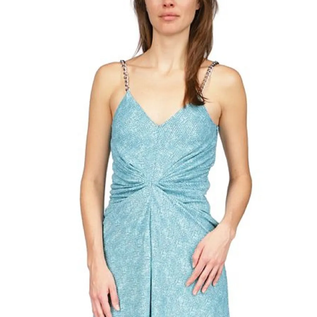 Michael Kors Women's Uroko Twist Chain Strap Dress Blue sold by Zulily product image thumbnail 2