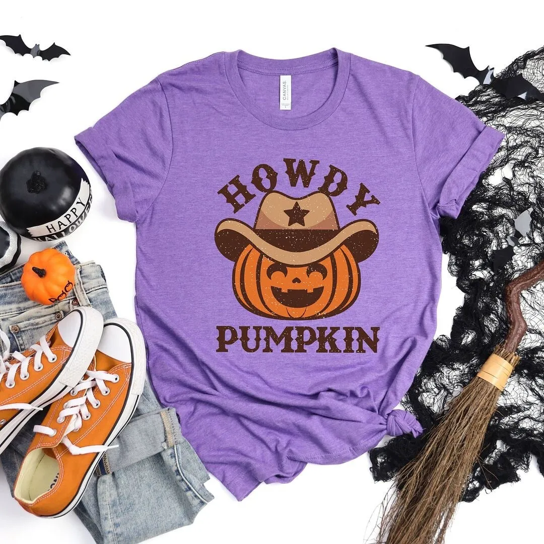 Howdy Pumpkin Hat Short Sleeve Tee sold by Zulily