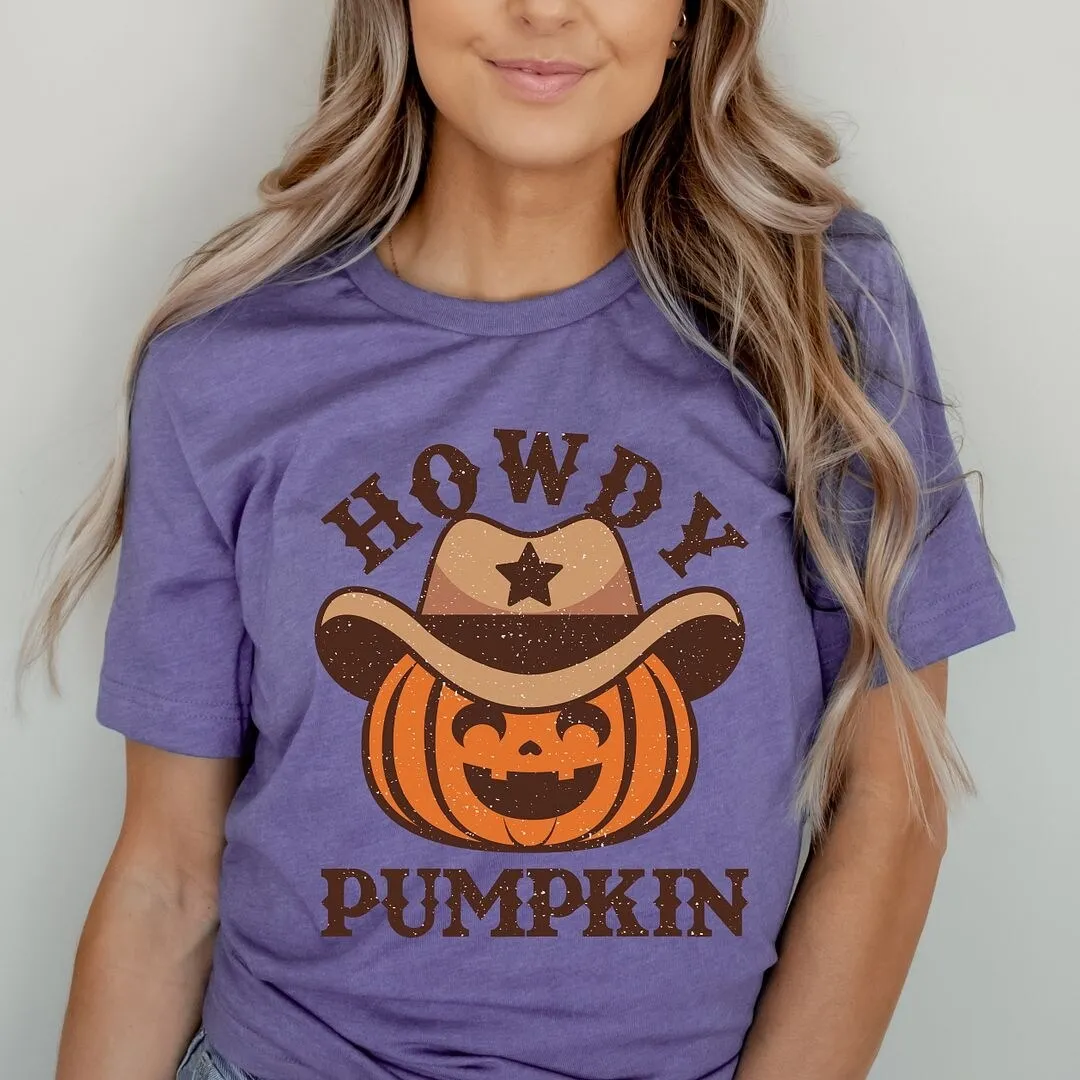 Howdy Pumpkin Hat Short Sleeve Tee sold by Zulily product image thumbnail 3