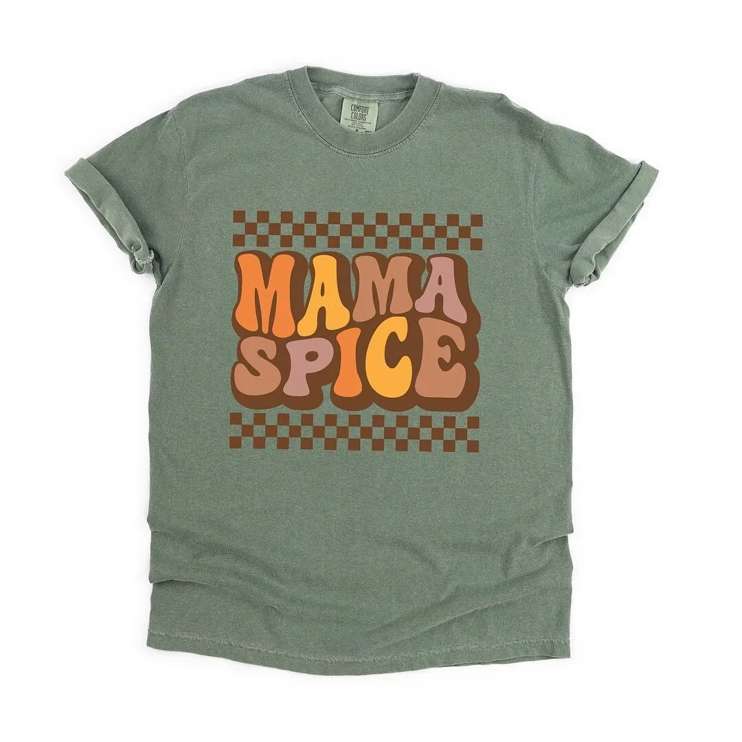 Mama Spice Checkered Garment Dyed Tee sold by Zulily product image thumbnail 2