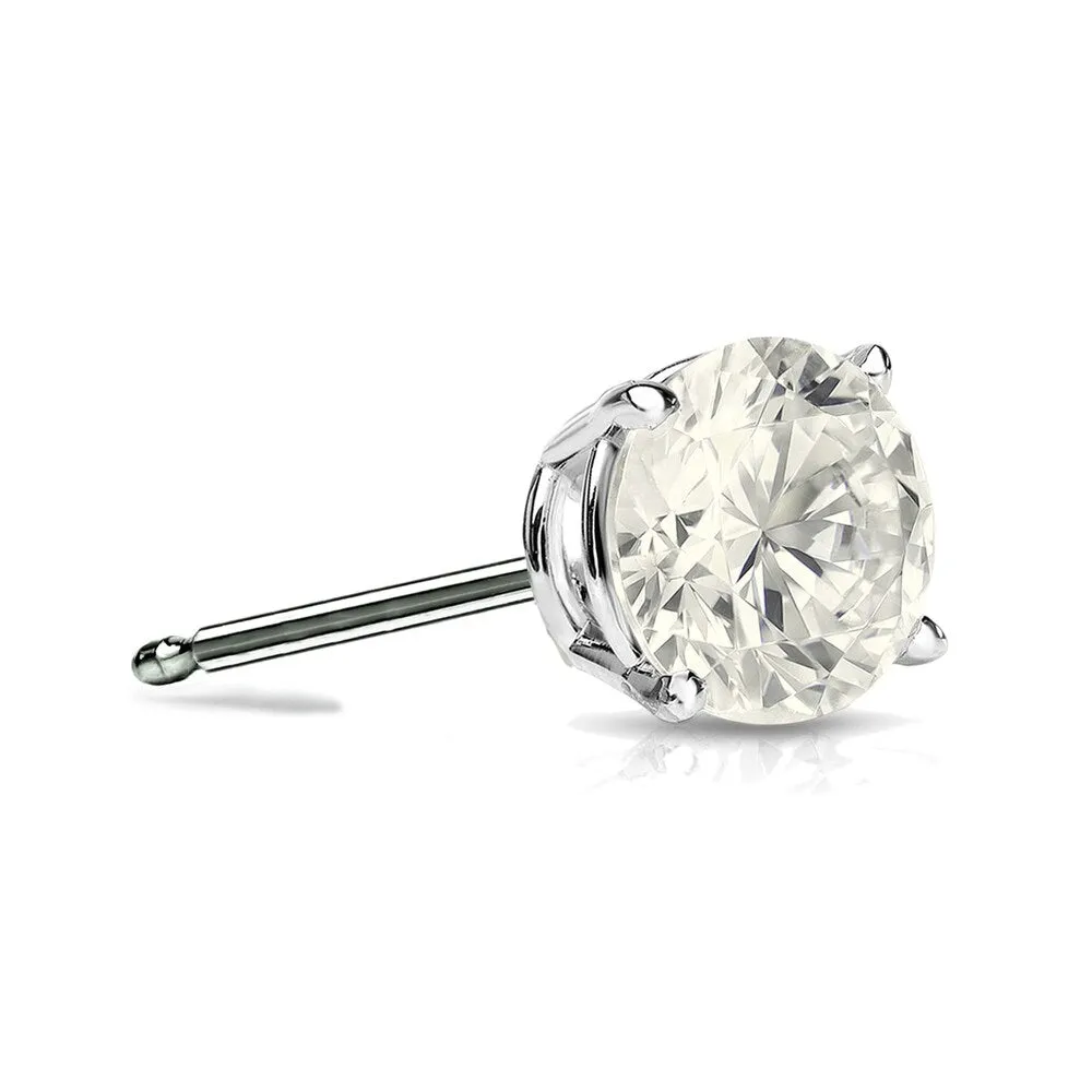 Auriya 1/3ctw Round Diamond SINGLE STUD (1) Earring 14k Gold sold by Zulily product image thumbnail 5