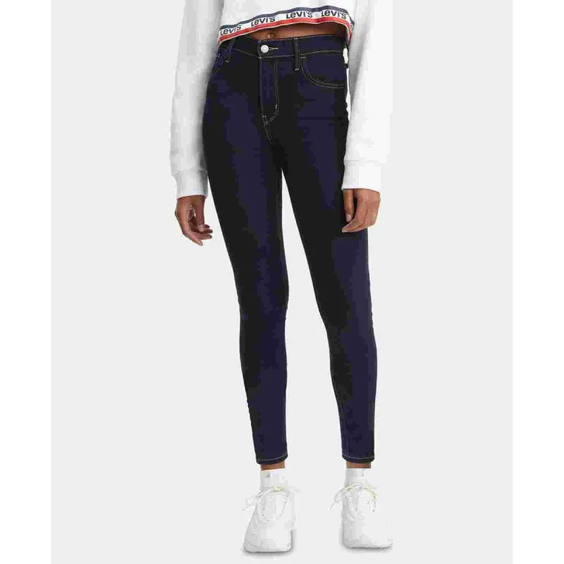Levi's Women's 720 High-Rise Super-Skinny Jeans Blue Size 26 sold by Zulily