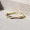De Couer 10k Yellow Gold 1/4ct TDW Wedding Band sold by Zulily
