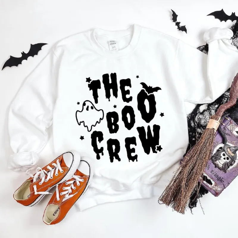 The Boo Crew Bat And Ghost Sweatshirt sold by Zulily