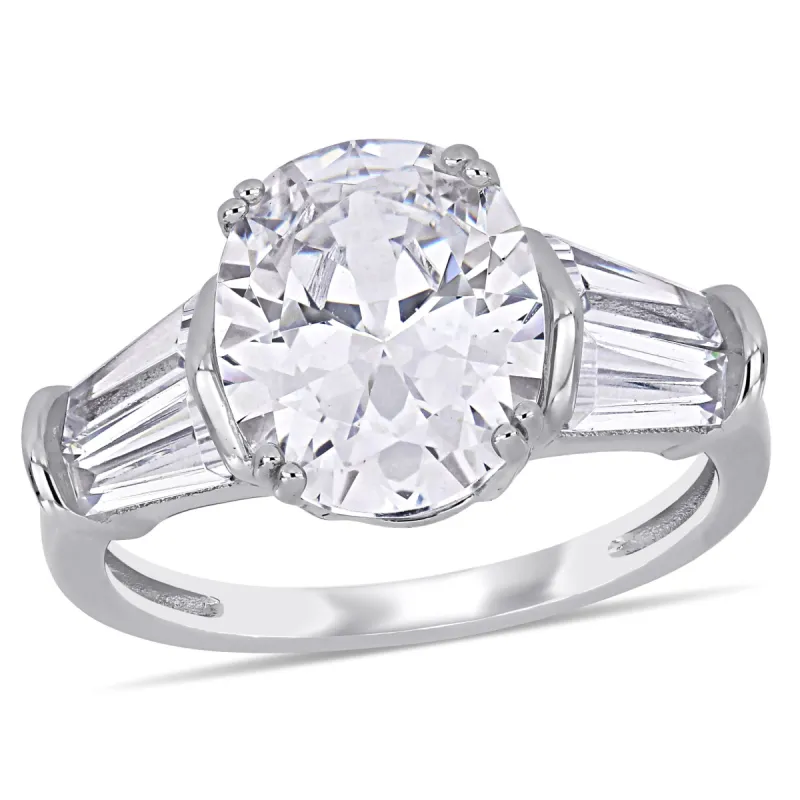 Miadora 6 1/2 CT TGW Multi-Cut Cubic Zirconia Ring in Sterling Silver sold by Zulily
