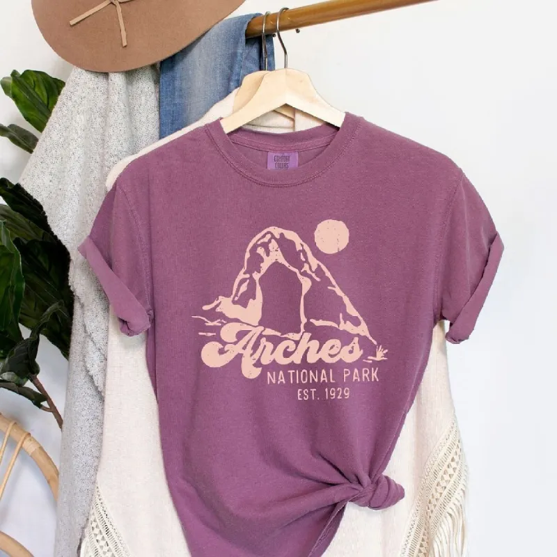 Vintage Arches National Park Garment Dyed Tee sold by Zulily