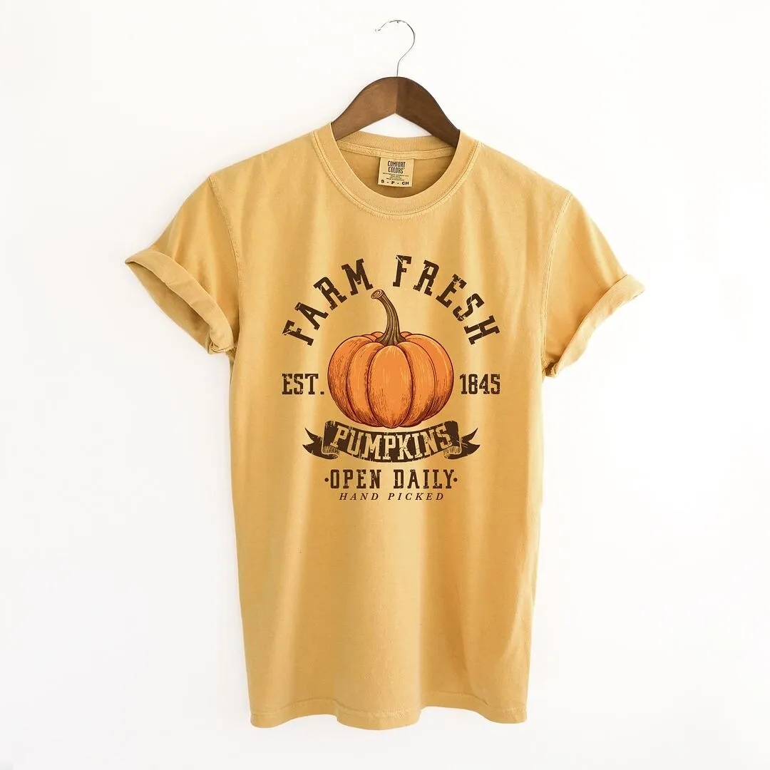 Farm Fresh Open Daily Garment Dyed Tee sold by Zulily product image thumbnail 2