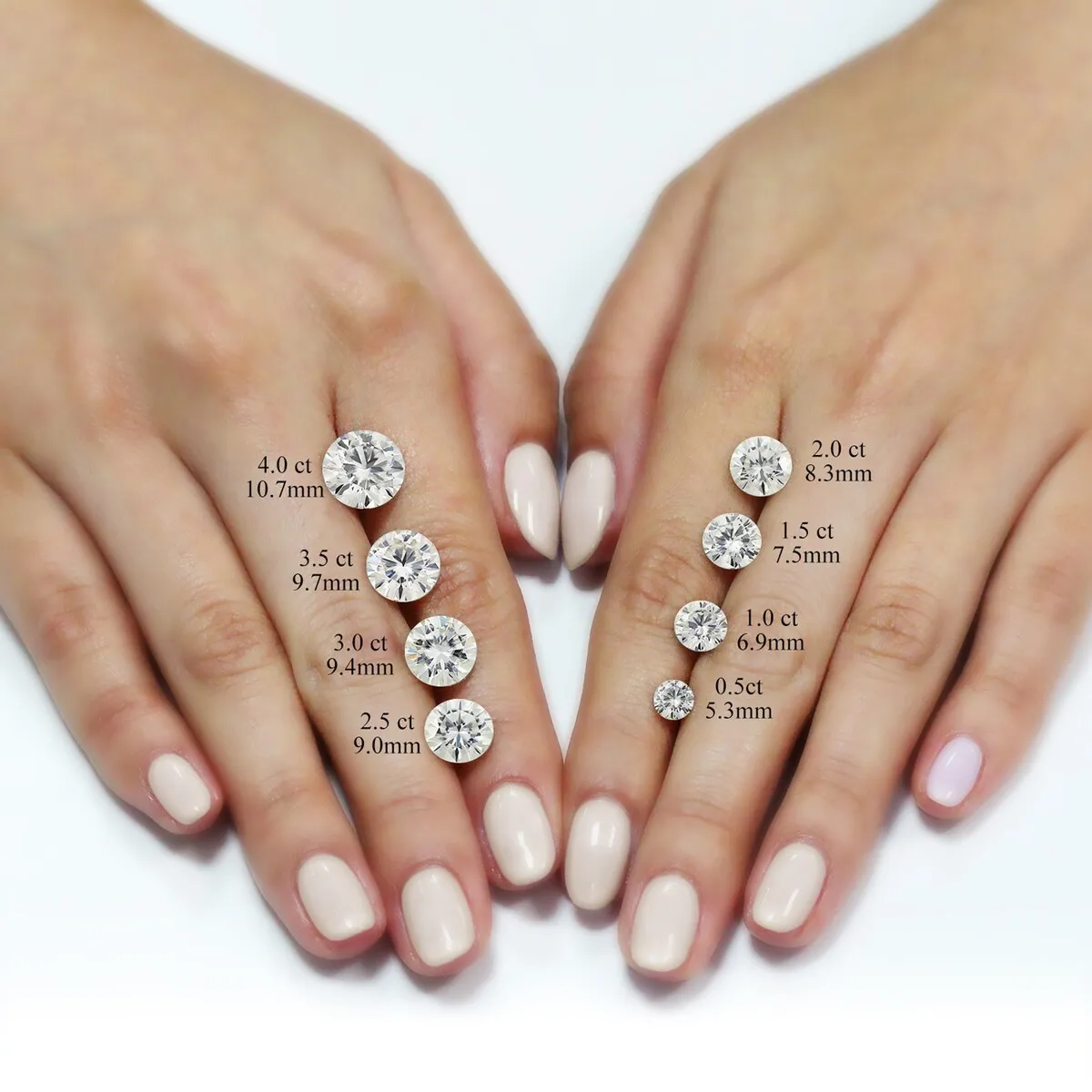 Auriya 14k Gold 1 1/3ctw Round Moissanite Engagement Ring sold by Zulily product image thumbnail 5