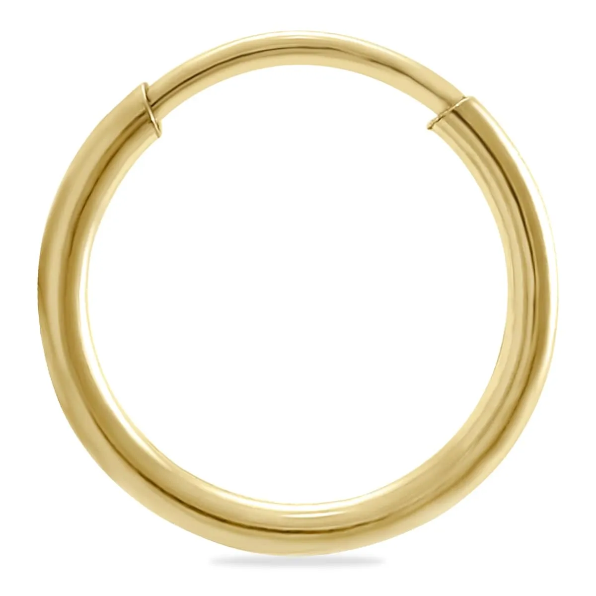 12mm Endless 14K Yellow Gold Filled Thin Huggie Hoop Earrings sold by Zulily product image thumbnail 2