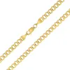 14K Yellow Gold 4.4mm Oval Curb Chain with Lobster Clasp - 20 Inch sold by Zulily