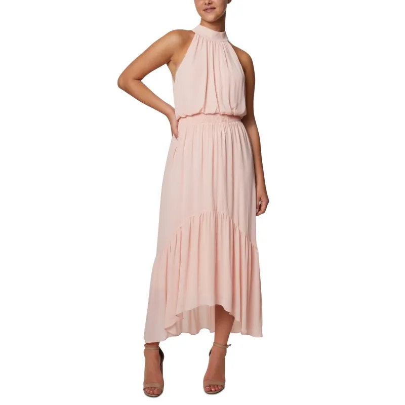 Laundry By Shelli Segal Women's Halter Neck Midi Dress Orange Size 10 sold by Zulily