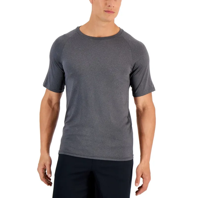 Club Room Men's Rashguard Short Sleeve Shirt Gray Size Medium sold by Zulily