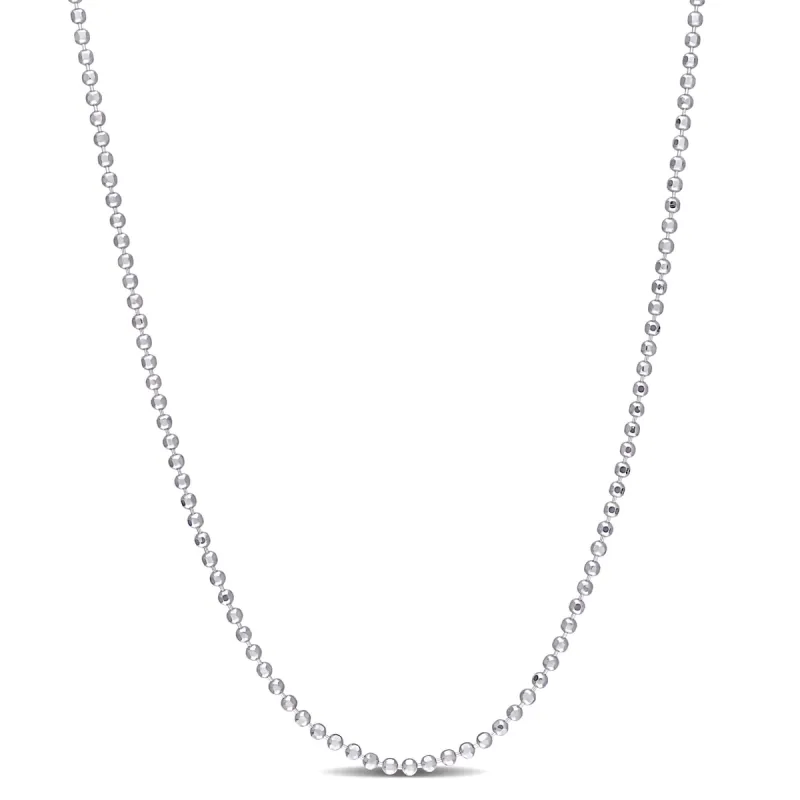 Miadora Sterling Silver Ball Chain Necklace sold by Zulily