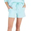 ID Ideology Women's Drawstring Fleece Shorts Blue Size Large sold by Zulily