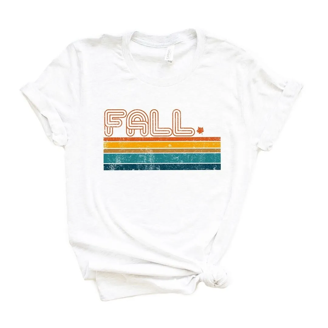 Retro Fall Sripes Short Sleeve Tee sold by Zulily product image thumbnail 2