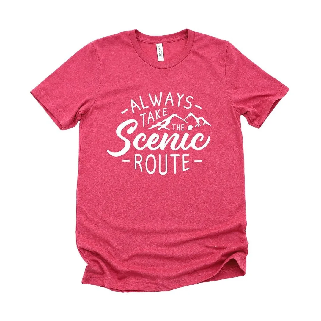 Take The Scenic Route Short Sleeve Tee sold by Zulily product image thumbnail 2