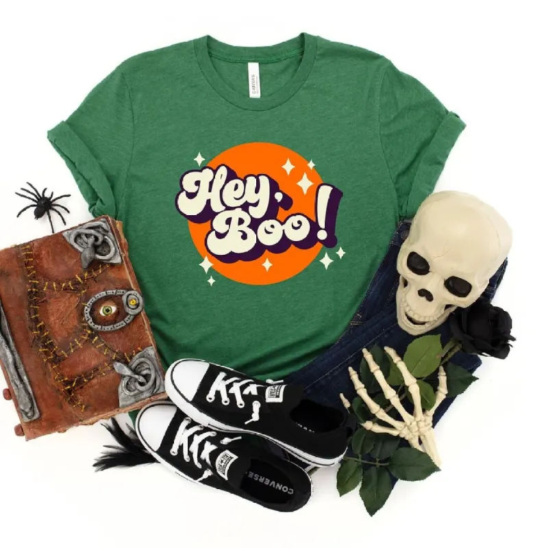 Retro Hey Boo Short Sleeve Tee sold by Zulily