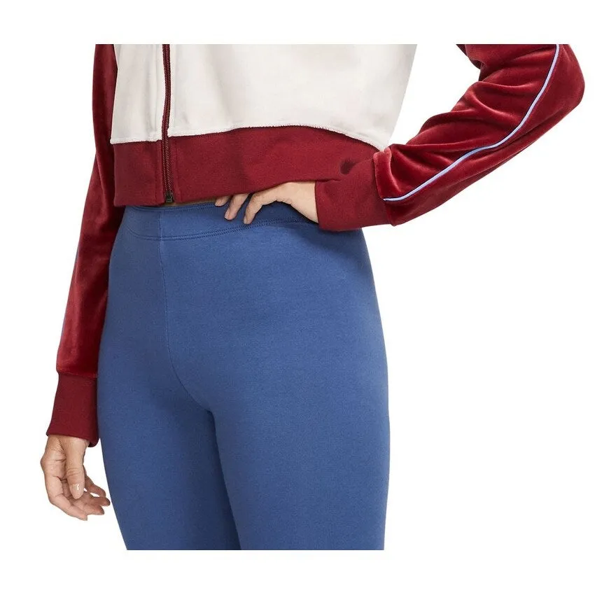 Nike Women's Sportswear Velour Colorblocked Jacket Red Size Large sold by Zulily product image thumbnail 4