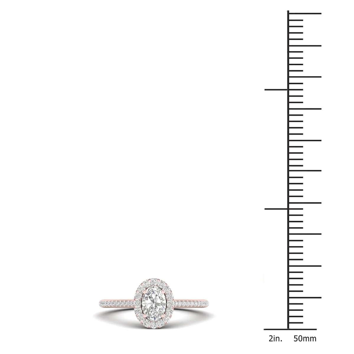 De Couer 10k Gold 1/3ct TDW Diamond Halo Engagement Ring sold by Zulily