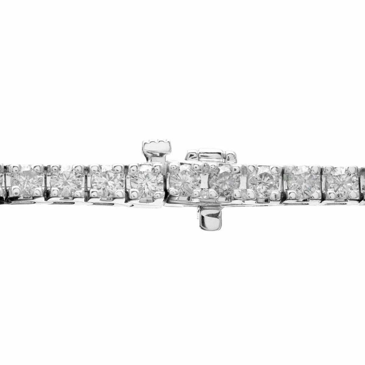 Auriya 10 carat TW Round Diamond Tennis Bracelet 14k Gold 9-inch (J-K, I1-I2) sold by Zulily product image thumbnail 3