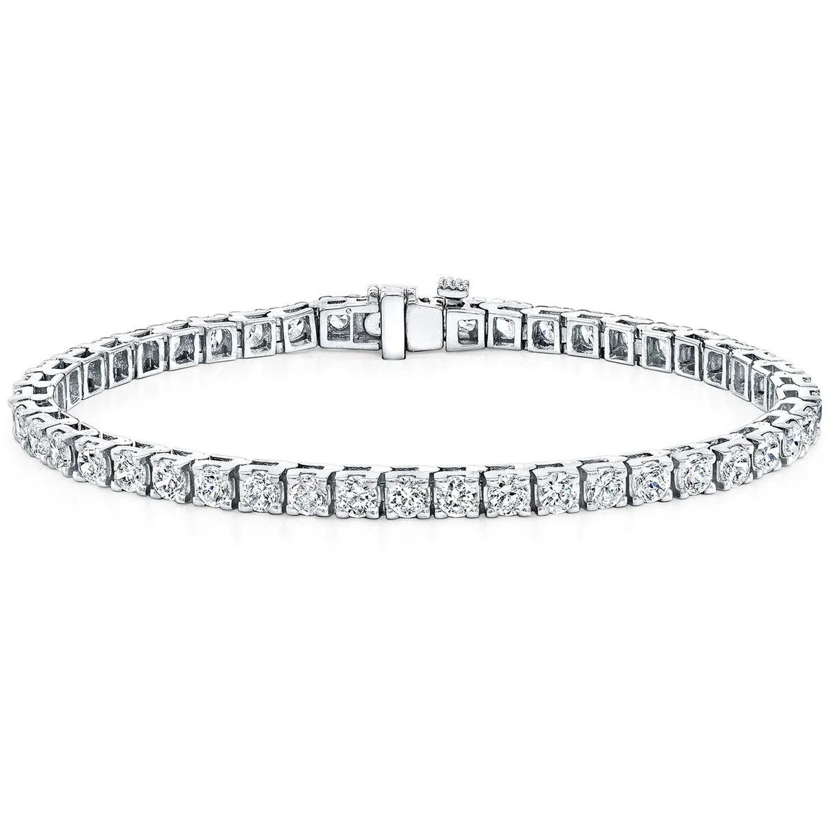 Auriya 10 carat TW Round Diamond Tennis Bracelet 14k Gold 9-inch (J-K, I1-I2) sold by Zulily