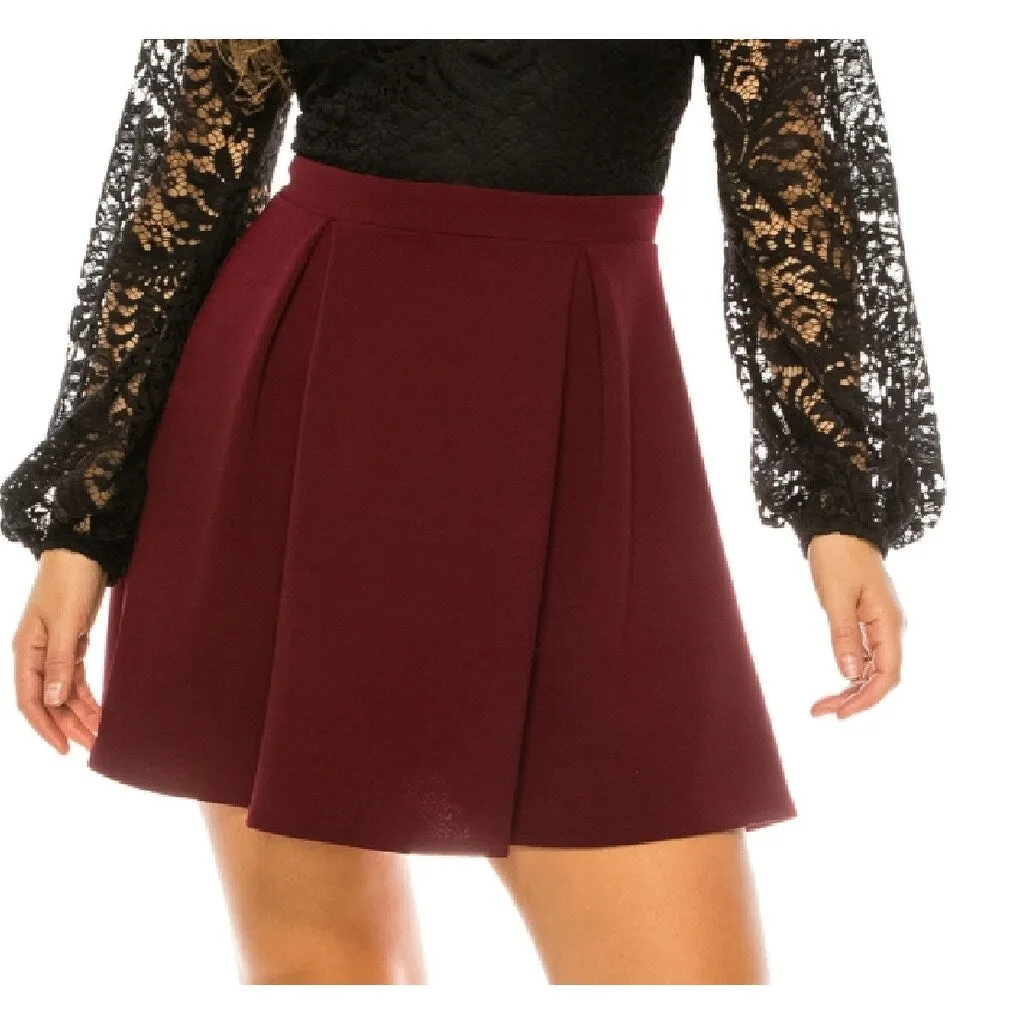 B Darlin Junior's Lace Balloon Sleeve Scuba Dress Black Size 11/12 sold by Zulily product image thumbnail 3