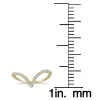 Marquee Jewels 1/8 Carat Diamond V Ring in 14K Yellow Gold sold by Zulily